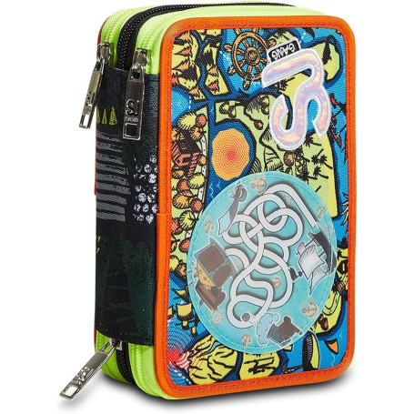 ASTUCCIO TRE ZIP SEVEN SJ GANG SEA PIRAT BOY