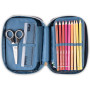 ASTUCCIO UNA ZIP GEOLIER BLU COLOURBOOK