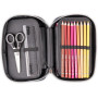 ASTUCCIO UNA ZIP GEOLIER NERO COLOURBOOK