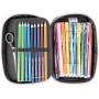 ASTUCCIO UNA ZIP GEOLIER NERO COLOURBOOK