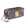 TOMBOLINO DUE ZIP GEOLIER-BLACK DENIM COLOURBOOK