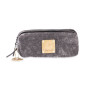 TOMBOLINO DUE ZIP GEOLIER-BLACK DENIM COLOURBOOK