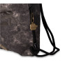 SACCA COULISSE GEOLIER BLACK DENIM COLOURBOOK