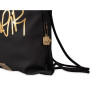 SACCA COULISSE GEOLIER BLACK RUBBER COLOURBOOK