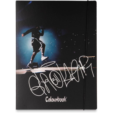 CARTELLINA C/ELASTICO A4 GEOLIER D.1CM COLOURBOOK