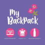 ZAINO-MY BACKPACK-FLOWERS LEGAMI