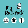 ZAINO-MY BACKPACK-PANDA LEGAMI