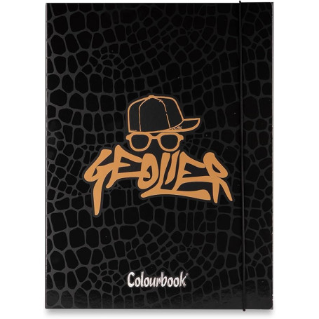 CARTELLINA C/ELASTICO A4 GEOLIER D.1CM COLOURBOOK