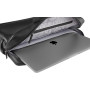 BORSA DUE MANICI MOLESKINE NERA CLASSIC