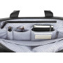 BORSA DUE MANICI MOLESKINE NERA CLASSIC