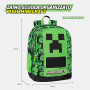 ZAINO ORGANIZZATO MINECRAFT PIXEL 