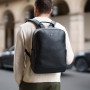 ZAINO CLASSIC LTH NERO MOLESKINE 