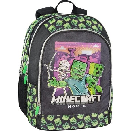 ZAINO ORGANIZZATO MINECRAFT MOVIE 