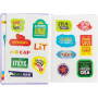 AGENDA 16 MESI COMIX MINI LILLA 
