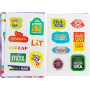 AGENDA 16 MESI COMIX MINI SILKY WAVE 