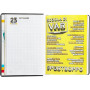 AGENDA 16 MESI COMIX MINI BLACK 