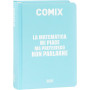 AGENDA 16 MESI COMIX MINI AZZURRO 