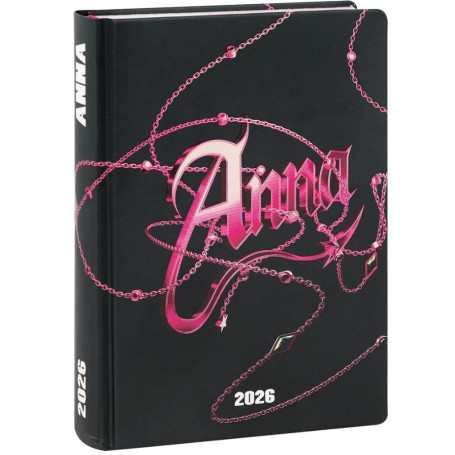 AGENDA 16 MESI MEDIUM ANNA BLACK 