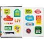 AGENDA 16 MESI COMIX STANDARD CHARCOAL 
