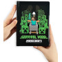 DIARIO 12 MESI STANDARD MINECRAFT BLACK PIXEL