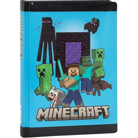 DIARIO 12 MESI STANDARD MINECRAFT BLU PIXEL