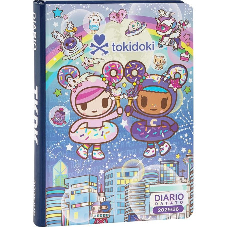DIARIO 12 MESI STANDARD TOKIDOKI BLU