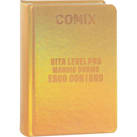 AGENDA 16 MESI COMIX STANDARD GOLD 