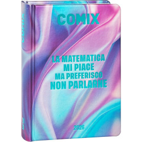 AGENDA 16 MESI COMIX STANDARD SILKY WAVE 