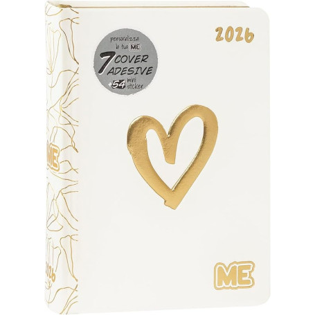 AGENDA 16 MESI MEDIUM LOVE LUXURY ME 