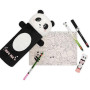 PLUSH PENCIL CASE-PANDA LEGAMI