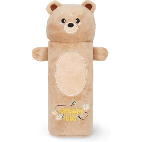 PLUSH PENCIL CASE-TEDDY BEAR LEGAMI