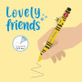 PENNA GEL LOVELY FRIENDS-BEE LEGAMI
