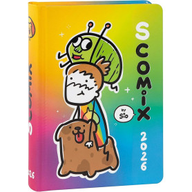 AGENDA 16 MESI MEDIUM SCOMIX DISEGNO 