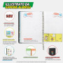AGENDA 16 MESI MEDIUM SCOMIX PETROLIO 