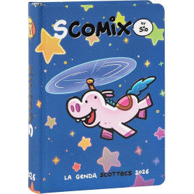 AGENDA 16 MESI MEDIUM SCOMIX UNICOTTERO 