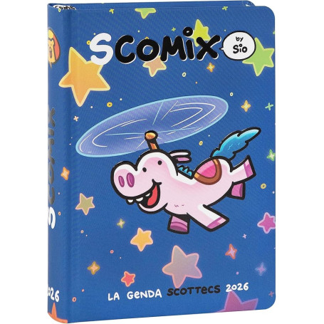 AGENDA 16 MESI MEDIUM SCOMIX UNICOTTERO 