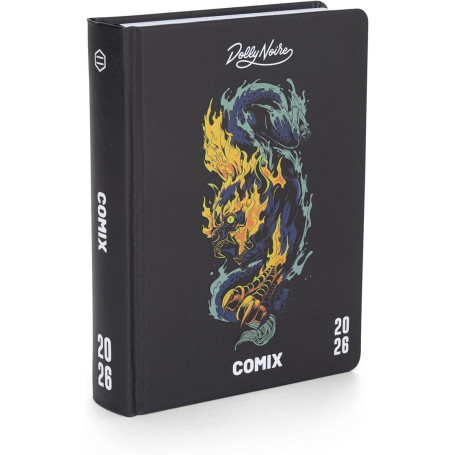 AGENDA 16 MESI MEDIUM COMIX LIMITED EDIT DOLLY NOIRE