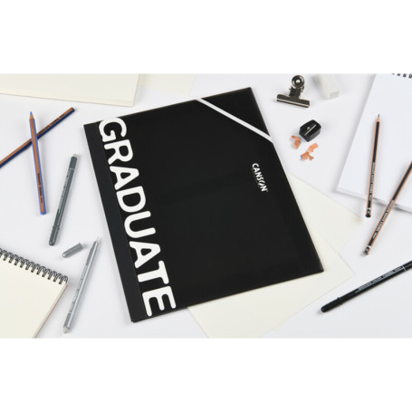 CARTELLINA DA DISEGNO C/ELASTICO CM32X45 GRADUATE CANSON
