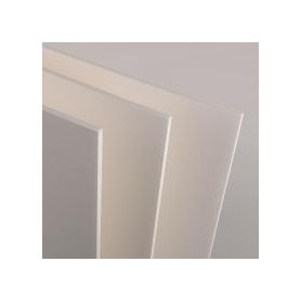 FOGLIO CARTON PLUME 70X100 5MM BIANCO 