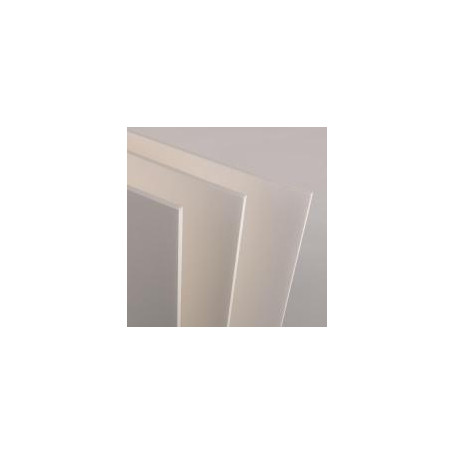 FOGLIO CARTON PLUME 70X100 5MM BIANCO 