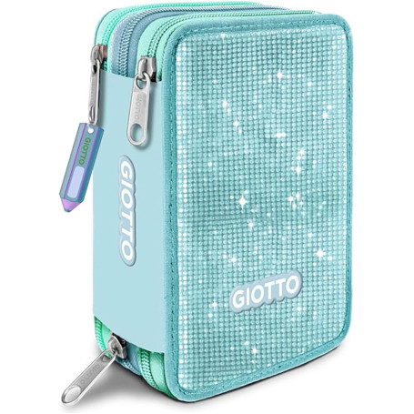 ASTUCCIO 3 ZIP GIOTTO SUPER CRYSTAL MENT 