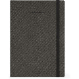 AGENDA DEL DOCENTE 13 MESI LARGE DEEP GRAPHITE LEGAMI