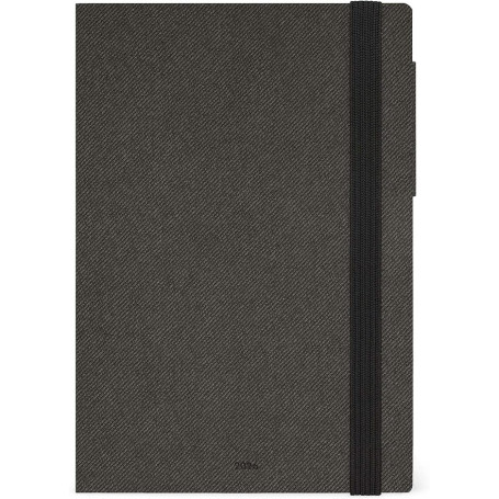 AGENDA 12 MESI GIORNALIERA MEDIUM DEEP GRAPHITE CM12X18 LEGAMI