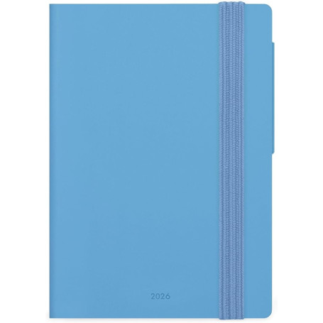 AGENDA 12 MESI GIORNALIERA SMALL RETRO BLUE CM9,5X13,5 LEGAMI