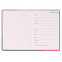 AGENDA 12 MESI GIORNALIERA MEDIUM ROSSA CM12X18 LEGAMI
