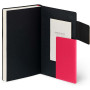 AGENDA 12 MESI GIORNALIERA MEDIUM ROSSA CM12X18 LEGAMI
