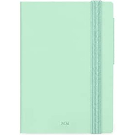 AGENDA 12 MESI GIORNALIERA SMALL PASTEL MINT CM9,5X13,5 LEGAMI