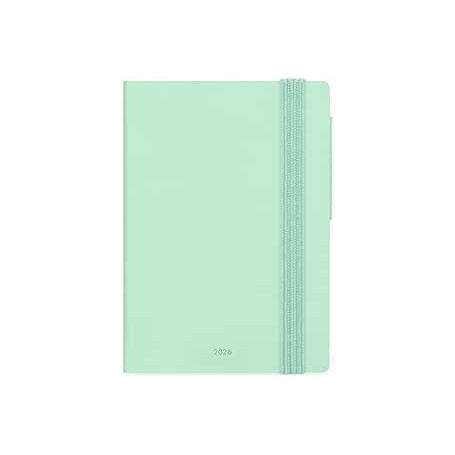 AGENDA 12 MESI GIORNALIERA SMALL PASTEL MINT CM9,5X13,5 LEGAMI