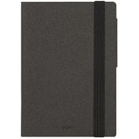AGENDA 12 MESI GIORNALIERA SMALL DEEP GRAPHITE CM9,5X13,5 LEGAMI