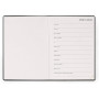 AGENDA 12 MESI GIORNALIERA SMALL DEEP GRAPHITE CM9,5X13,5 LEGAMI